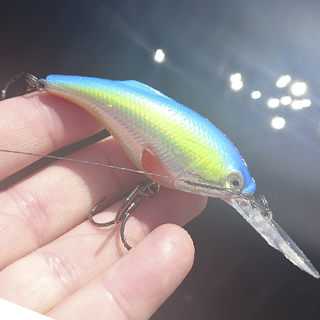 Щука на глубоководный крэнк - практика с воблером AQUA Толстяк