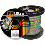 Плетеный шнур PE ULTRA MULTICOLOR 1500m